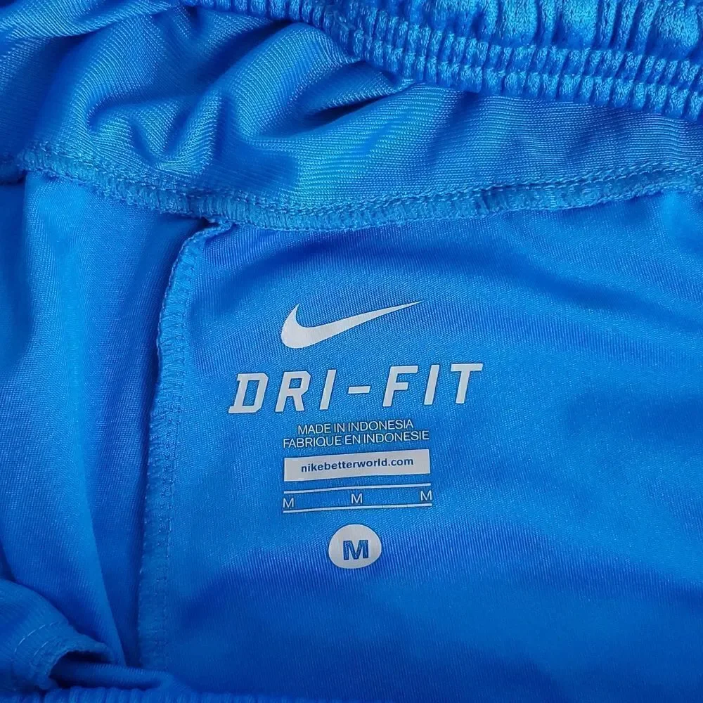 Nike Men's Core Athletic Training Shorts Bright Blue 398513-406 Size Medium